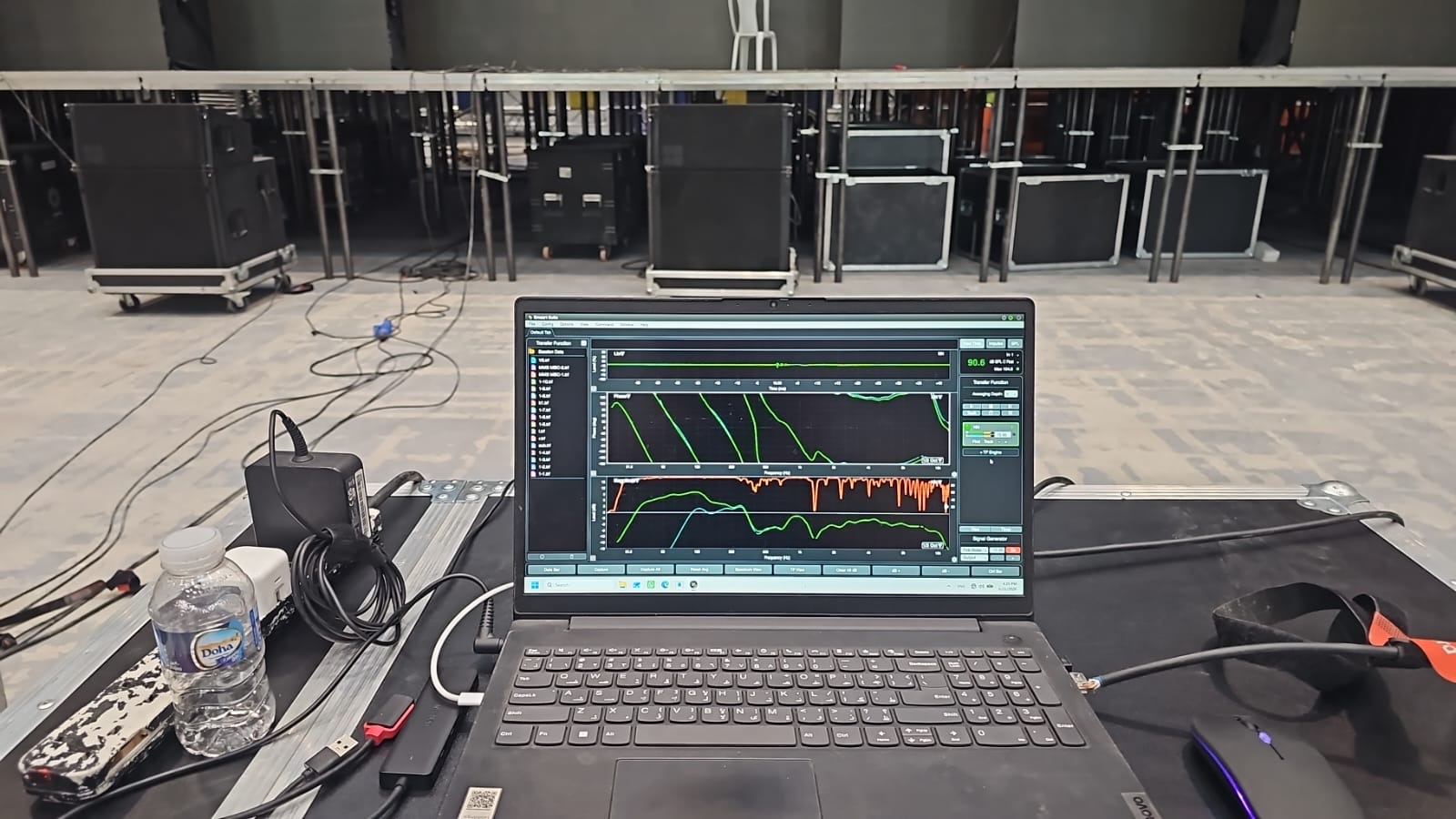Smart V8 sound measurement and tuning